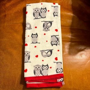 Cynthia Rowley Owl Hand/Kitchen Towel